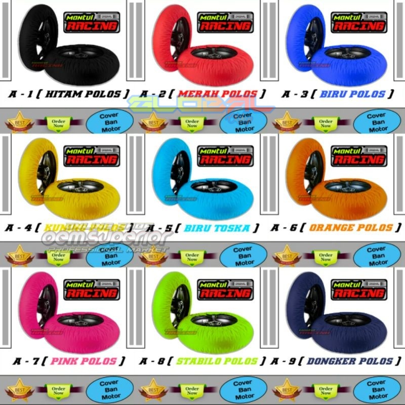 Cover Ban motor matic/sport matic/sport moge/motocros/sarung ban motor/ pelindung ban motor / New /B