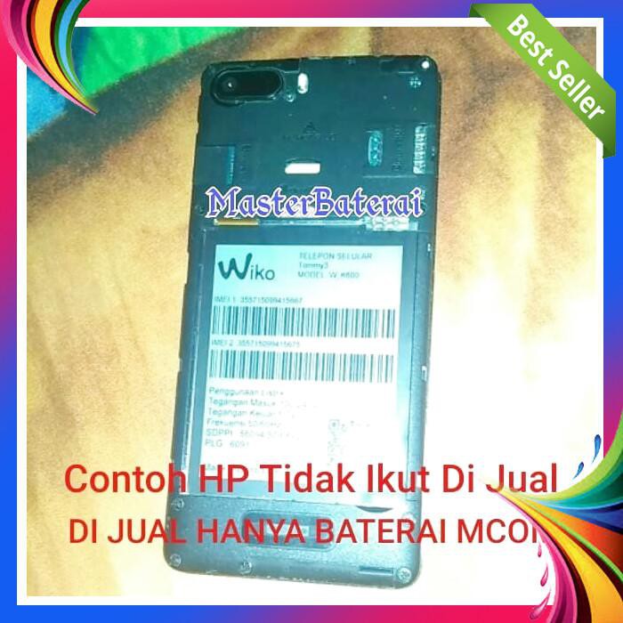BATERAI WIKO TOMMY 3 TOMMY3 BATRAI WIKO TOMY3 DOUBLE IC PROTECTION