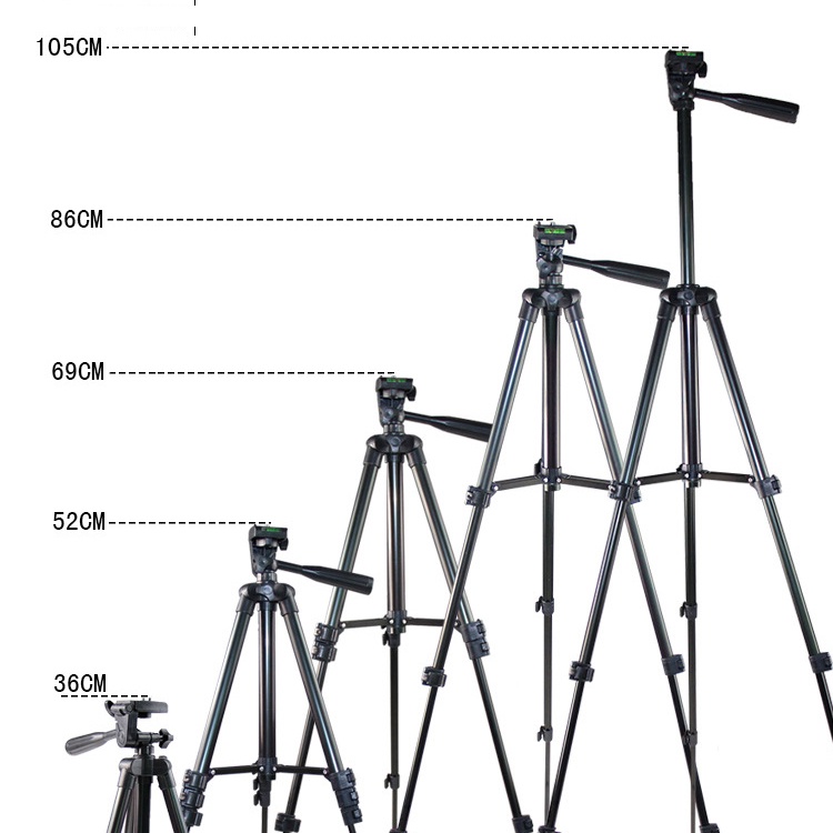 Tripod HP Panjang 1 Meter  3120 Tempat dudukan stand untuk kamera lampu tripot handphone 1M