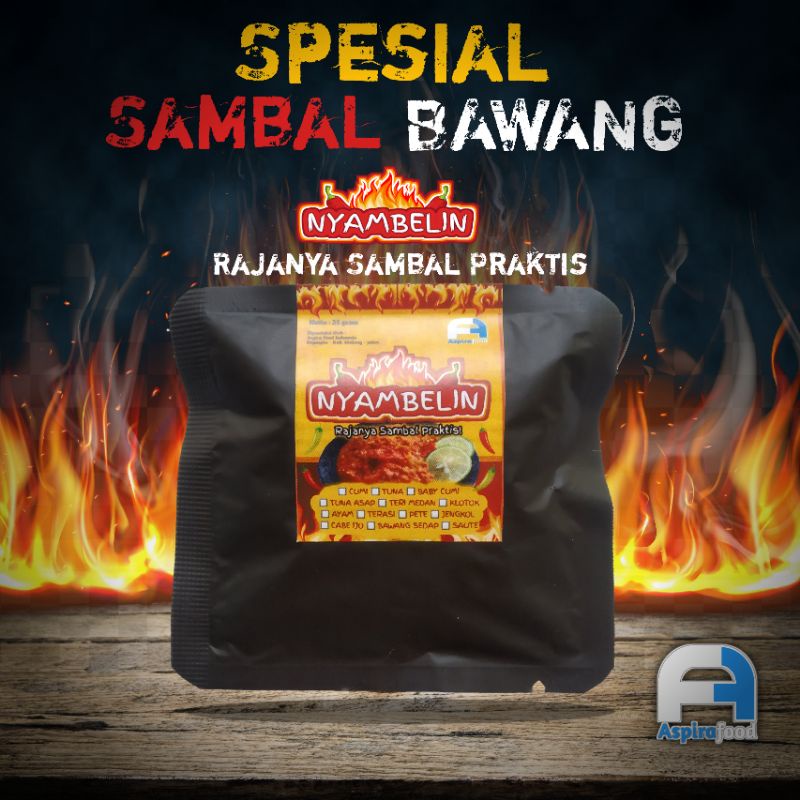 SAMBAL BAWANG SACHET NYAMBELIN RAJANYA SAMBAL PRAKTIS