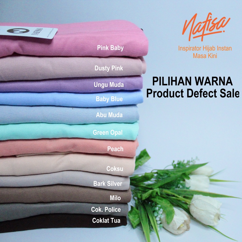 Nafisa Special LIVE - Hijab Promo Grade B / Defect Sale 1-2