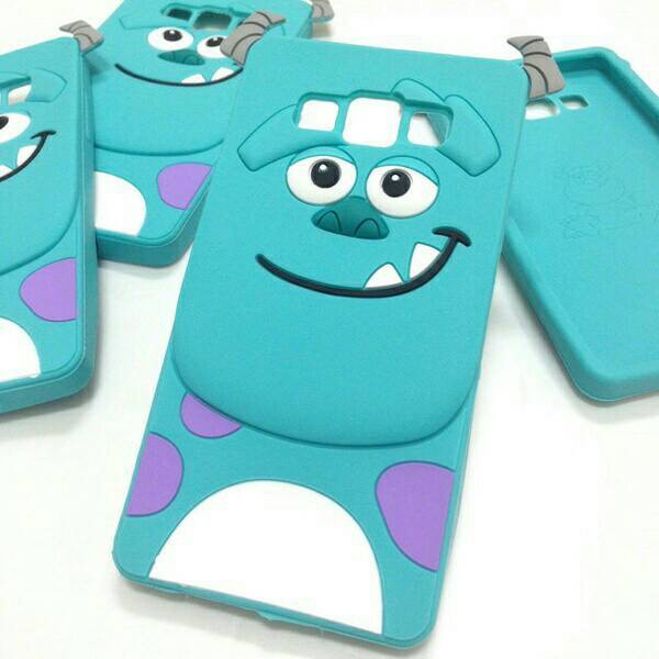 Silicon 3D Sulley For SAMSUNG   S7 G530 silikon tebal karakter lucu / case anak anak warna biru / pelindung hp