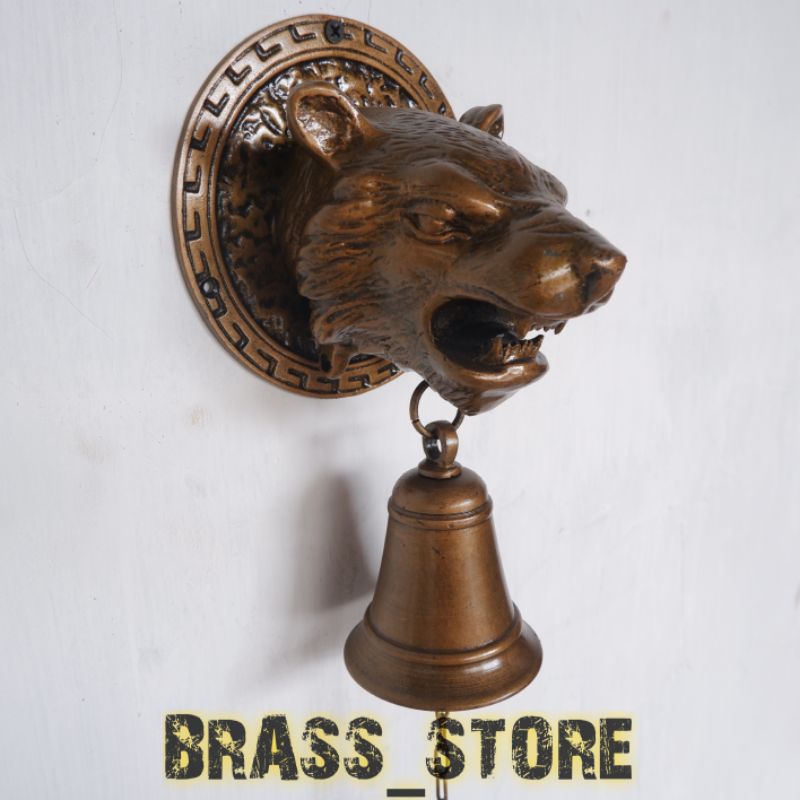 Bel Lonceng Kuningan Lonceng Pintu Pagar Rumah