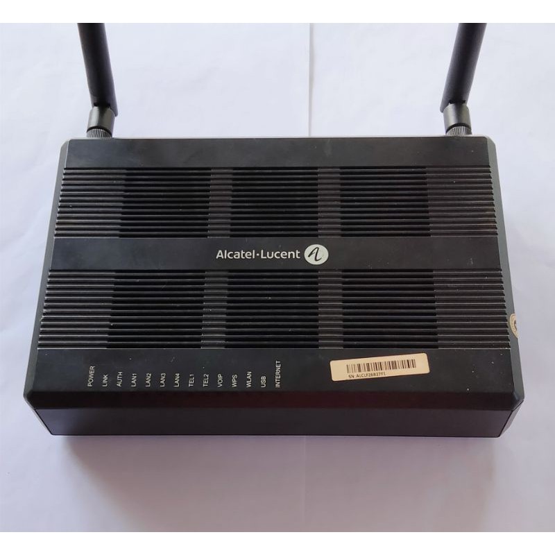 Alcatel lucent hitam 240w + adaptor istimiwir