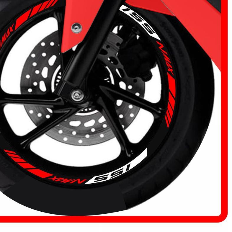 ✵ stiker pelek NMAX sticker velk NMAX VARIASI LIS VELEK MODIFIKASI PELEK MOTOR VARIASI ✲