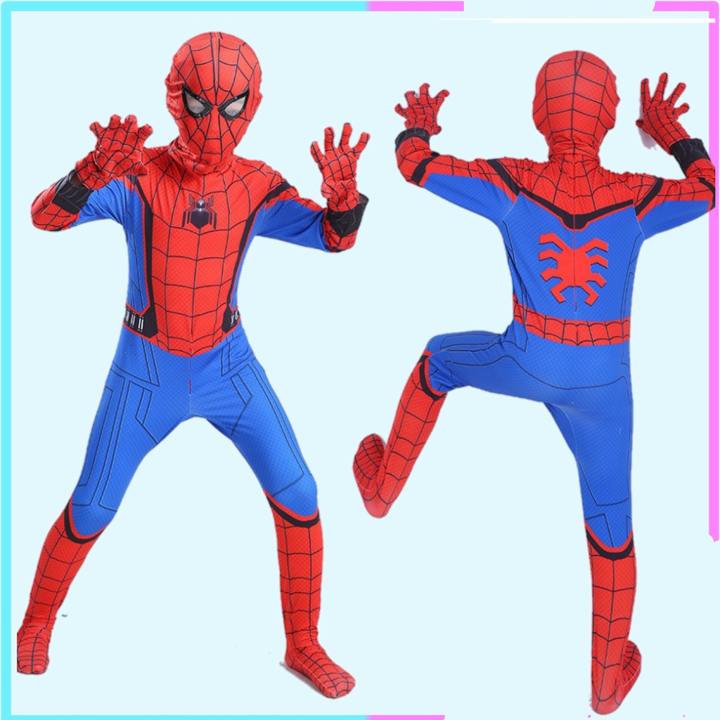 baju spider-man anak