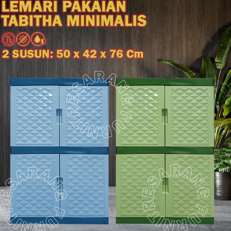 Lemari Plastik Tabitha Lemari Pakaian 2 Susun Serbaguna Lemari Anyaman Tabitha 2 Susun ::..