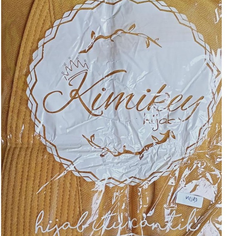 Jilbab Instan pad Amelia By Kimikey-MUSTARD