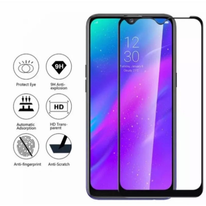 Vivo V11 V11i V11 Pro tempered glass anti gores kaca full lcd