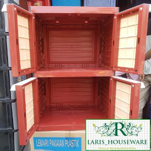 Lemari Plastik Laci Lemari Pakaian MINI TABITHA Susun 2