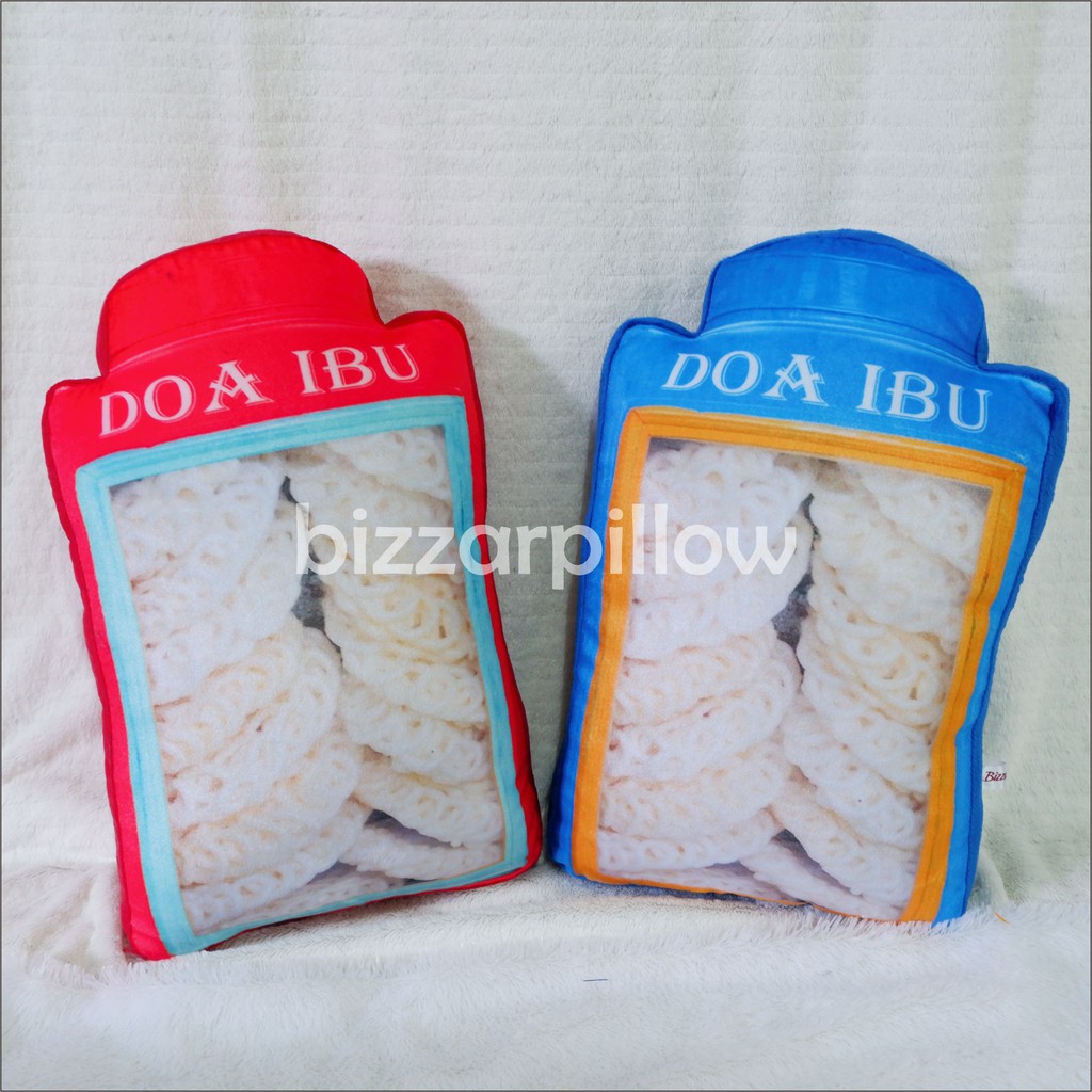 Bizzarpillow Bantal Sofa Bantal Kaleng Kerupuk Krupuk 30 x 45 cm BZ140