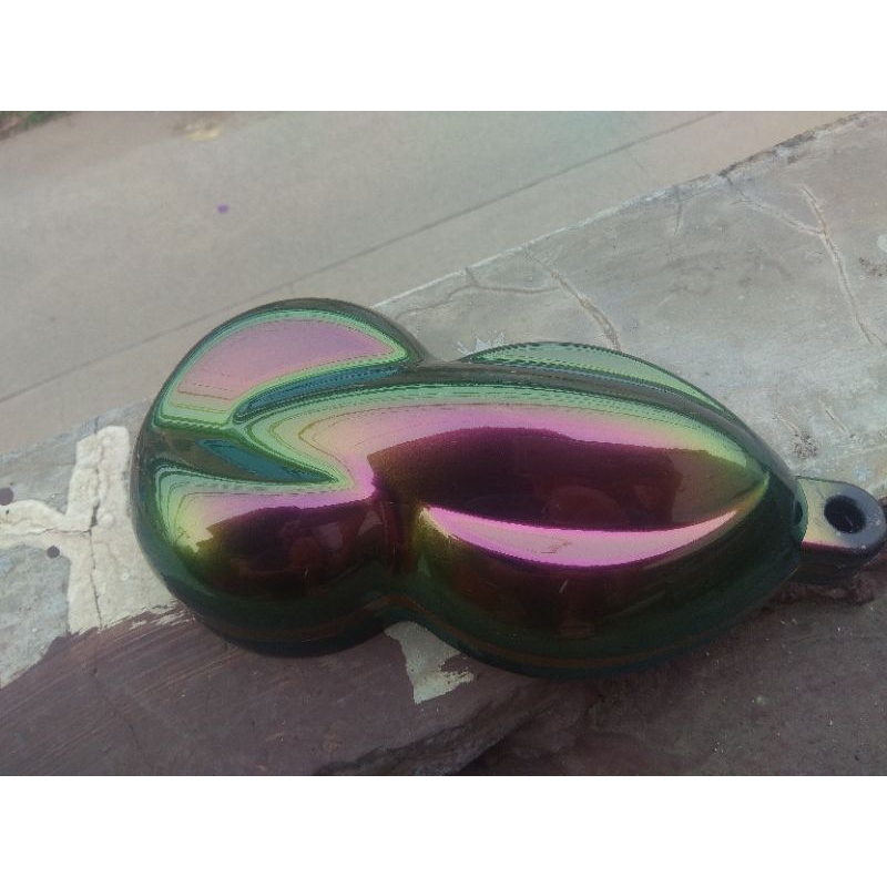 cat bunglon motor dan mobil cat chameleon 5 warna Pink merah hijau kuning brown siken TopGrade 250ml