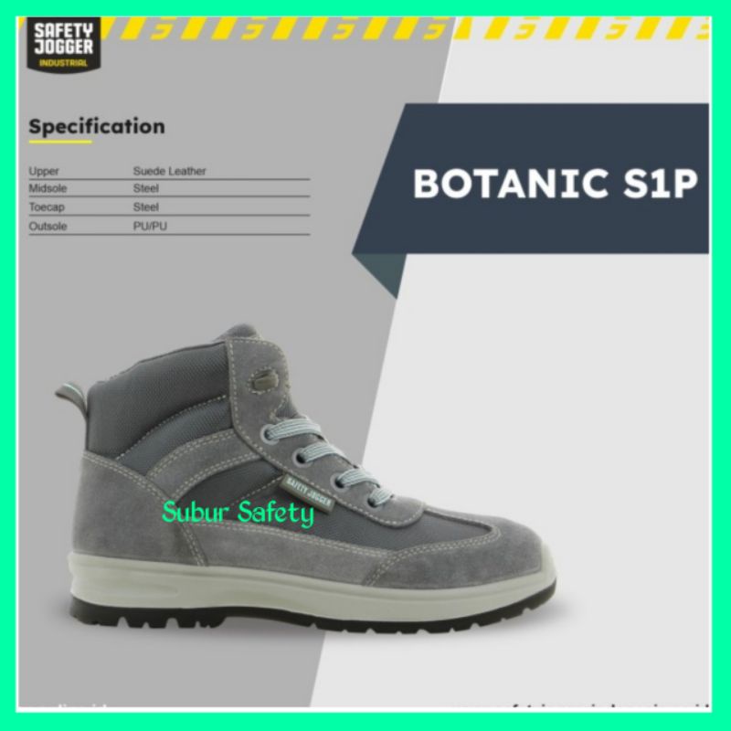 Sepatu Safety Jogger Botanic S1p / Safety Shoes Jogger Botanic Original