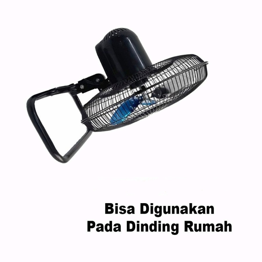 Kipas Angin Tornado Besi 2in1/ Miyoshi (Floor &amp; Wall Fan)