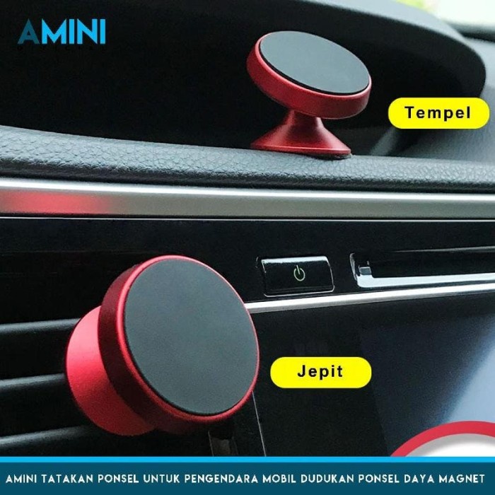BAROKAH GAMIS MAGIC 360 FLEXIBLE MAGNETIC EAZY CAR SMART PHONE HOLDER MOBIL