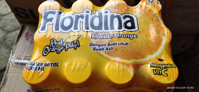 FLORIDINA ORANGE. SEPACK 12 BTl * 350ML