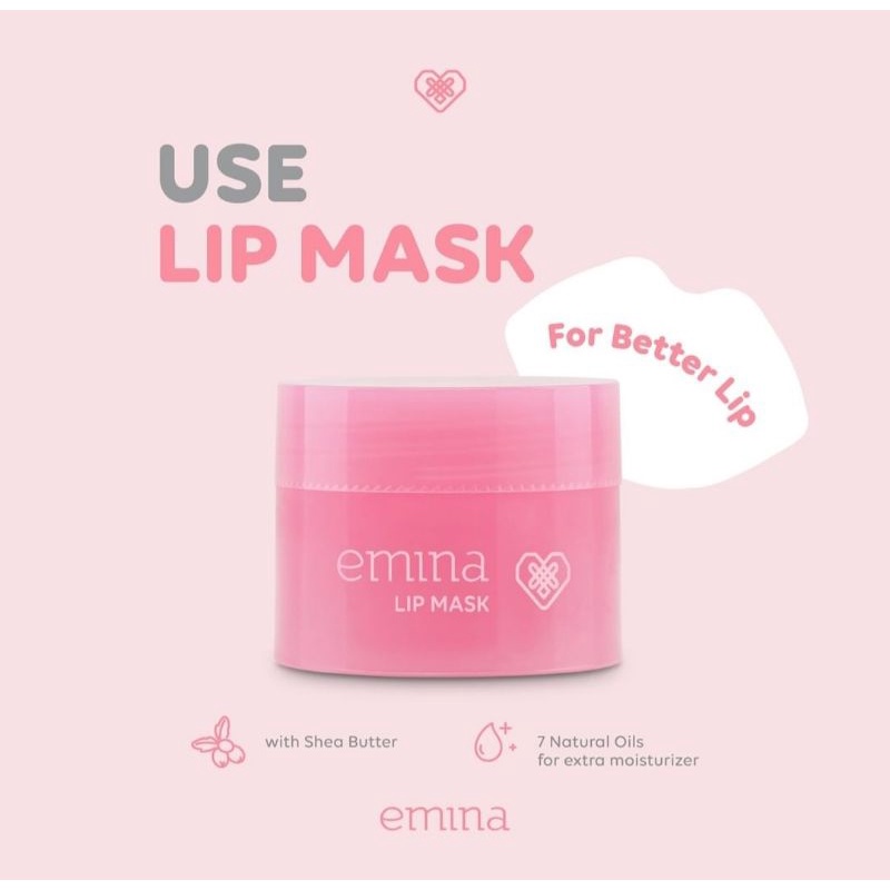 ☀️cahaya acc☀️emina lip mask