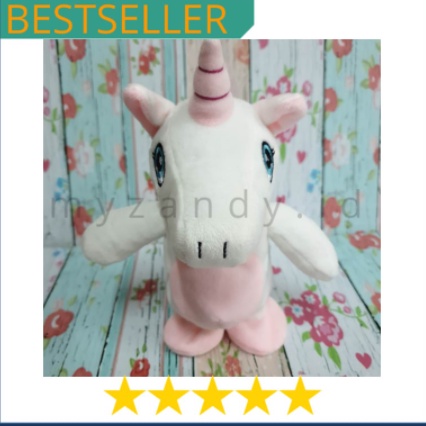 BONEKA TALKING UNICORN BICARA DAN JALAN