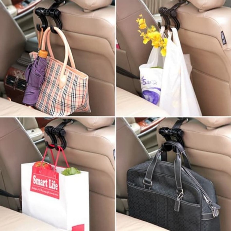 Hanger Mobil Murah Gantungan Mobil Serbaguna Gantung Baju Barang Hook