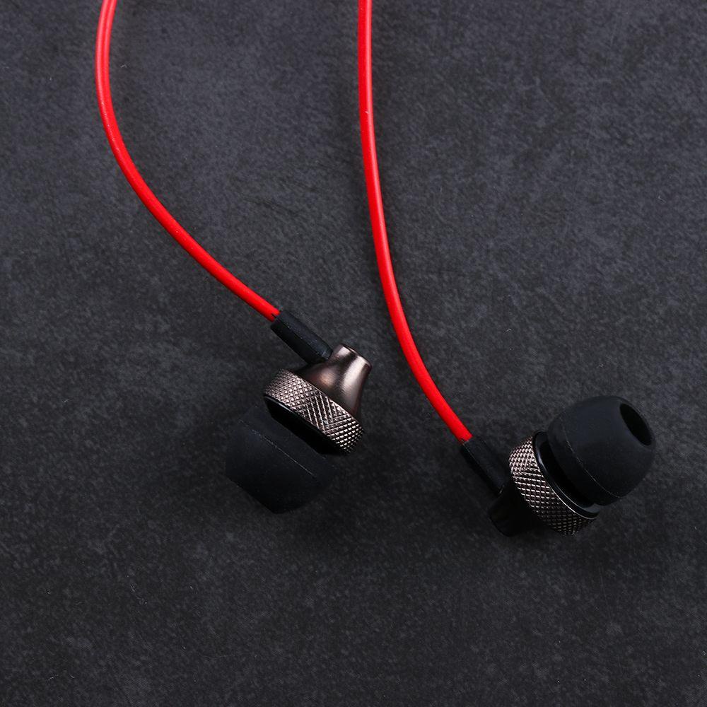 TOP New Stereo Headphone Musik Dengan Mikrofon In-Ear Sport Headset