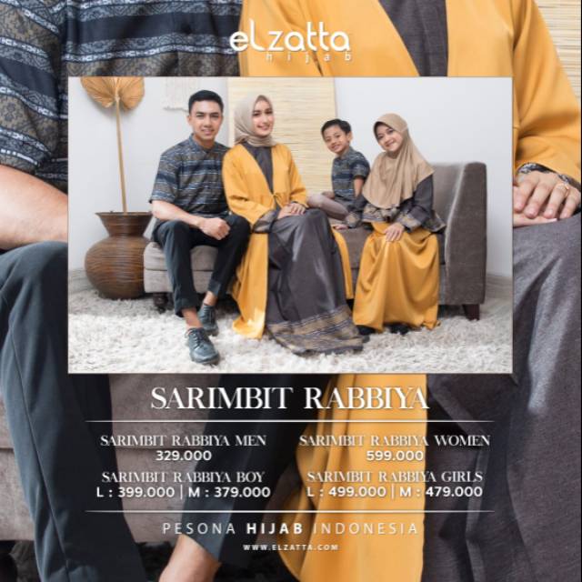 Sarimbit Rabbiya Elzatta ||Couple keluarga Elzattahijabcirebon