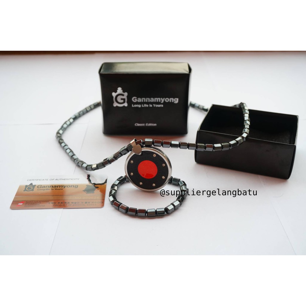 PROMO Kalung bioglass quantum ORANGE BIOMAGNET bonus gelang sertifikat