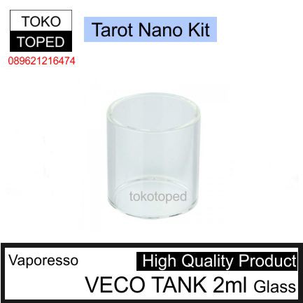 Vaporesso VECO TANK 2ml Replacement Glass | tarot nano kit 22 rta 22mm