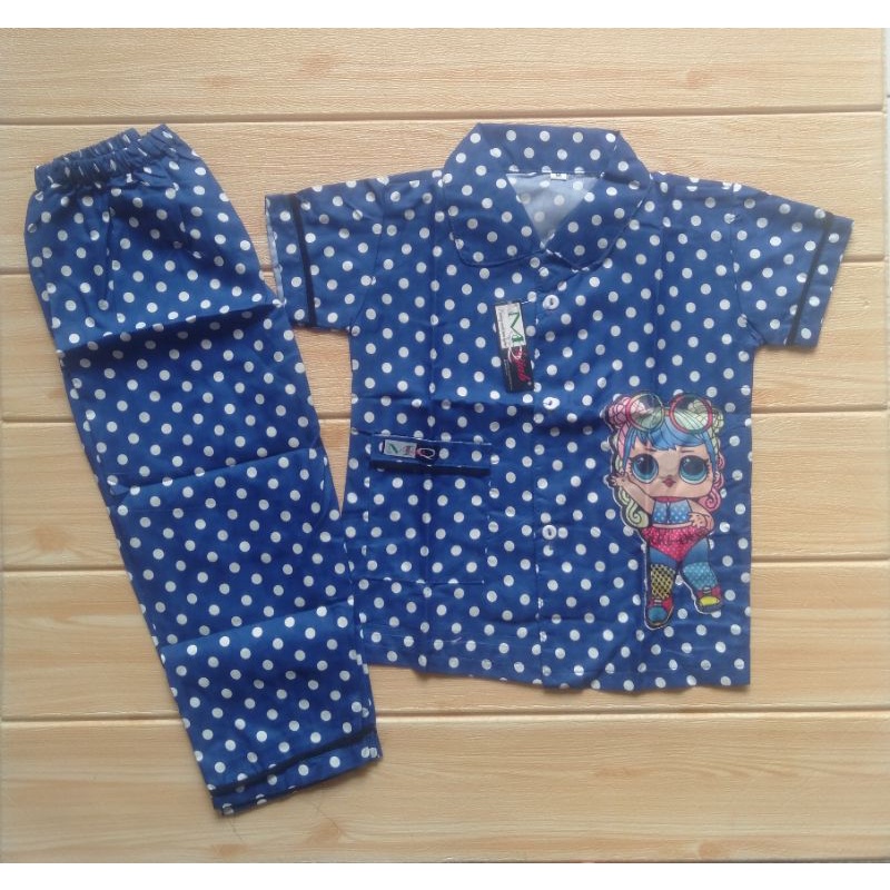 Piyama Polka LED MQhijab (1-6 th)