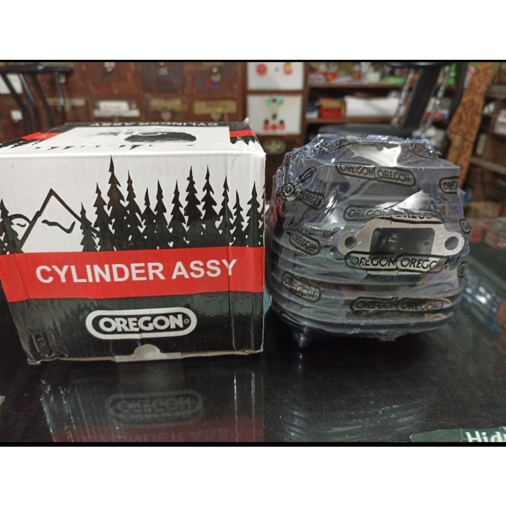 Blok Cylinder Kit Chainsaw Besar 070   komplit piston rings pen