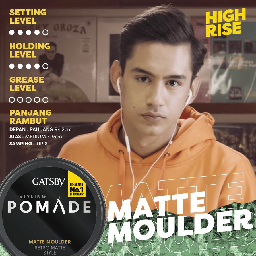 Gatsby Styling Pomade Matte Moulder