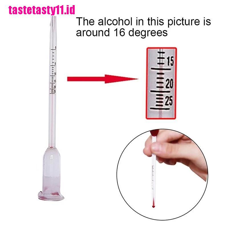 【TTID】Wine Alcohol Meter Fruit Wine Rice Wine Concentration Meter Wine Meter 25