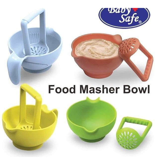 Mangkok Makan Bayi FOOD MAKER Baby Safe Food Masher Bowl Food AP008 MICROWAFE SAFE