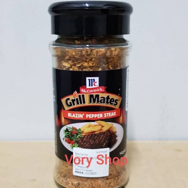

McCormick Grill Mates brazin pepper steak /BBQ 142g