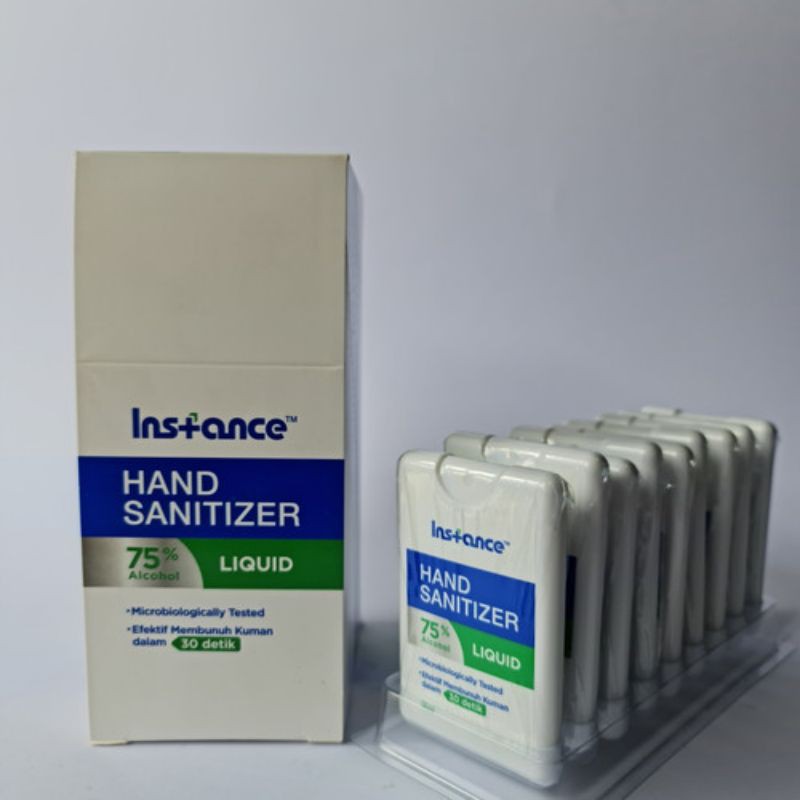 INSTANCE HAND SANITIZER SPRAY 18ML POCKET