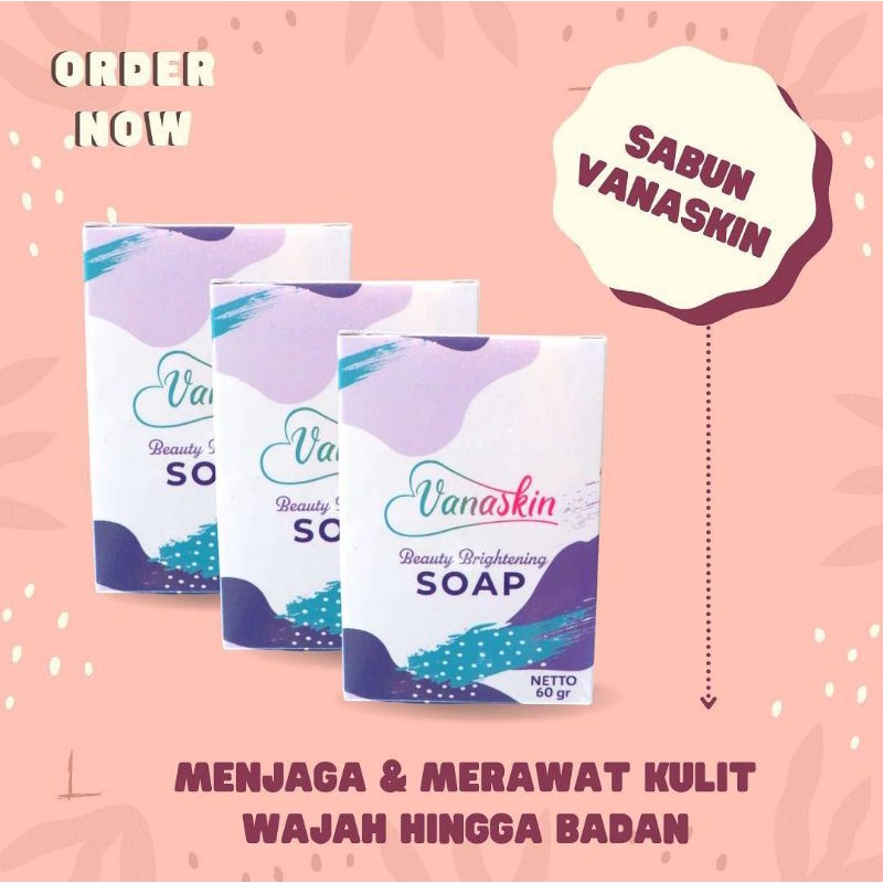 [BEST SELLER] SABUN PEMUTIH VIRAL VANASKIN BPOM |SABUN PEMUTIH KULIT | PEMUTIH WAJAH | PEMUTIH BADAN