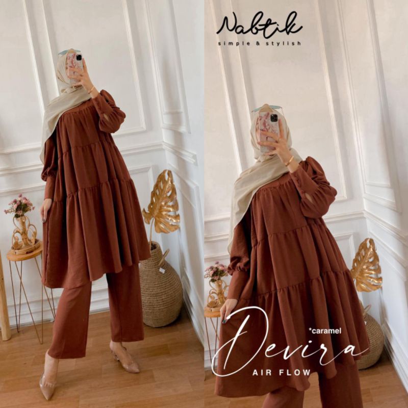 setelan wanita terbaru Devira original by nabtik/terlaris