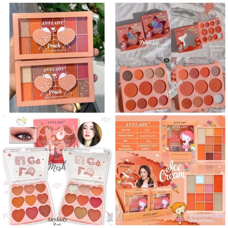 [ ECER ] ANYLADY EYESHADOW NEW