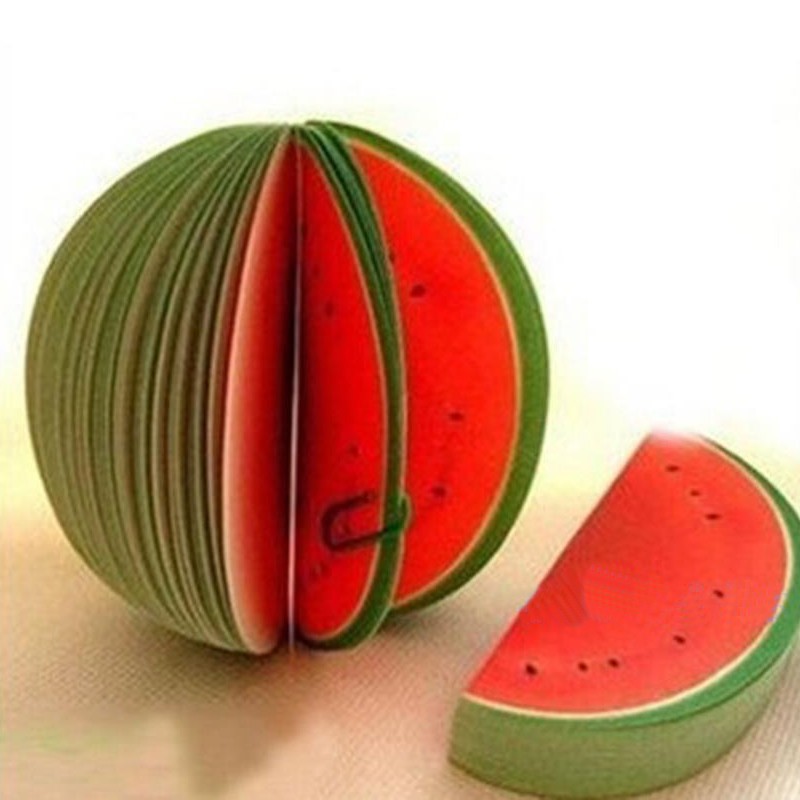

Notes Model Buah Semangka Watermelon Note Unik Lucu Buku Catatan Kertas 194