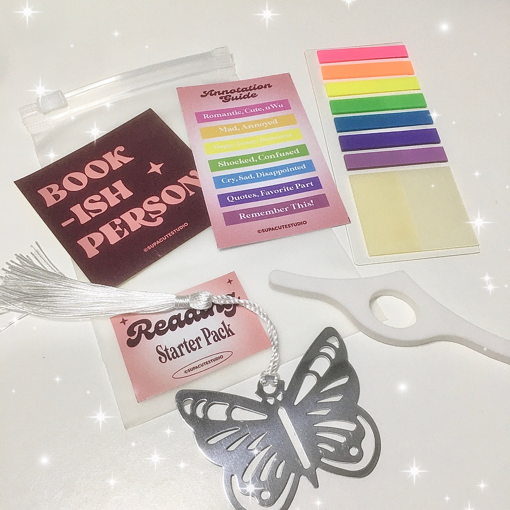 

Reading Kit | Reading starter pack annotation kit tabbing tab memopad sticky notes