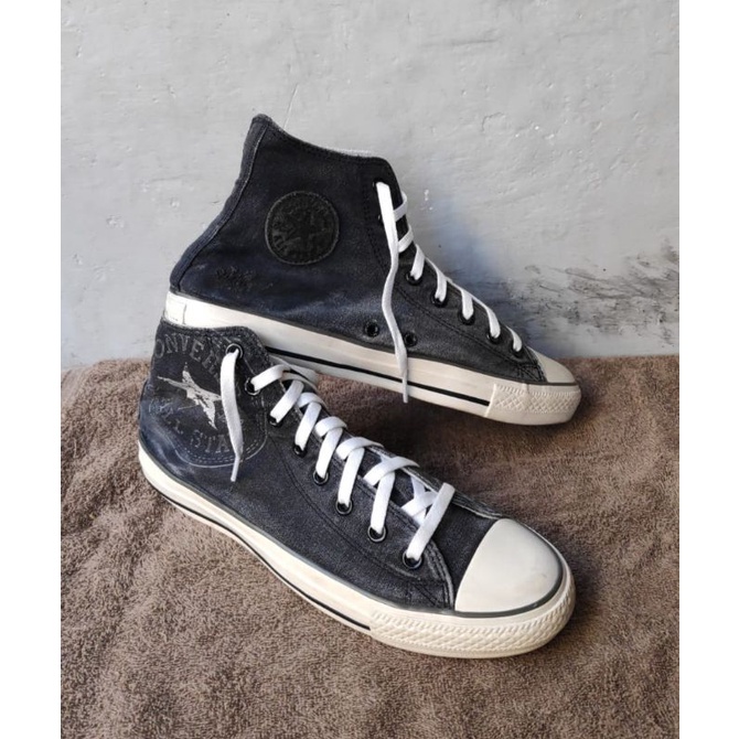 CONVERSE ALLSTARS HIGH SIZE 42 MADE IN VIETNAM SEPATU SNEAKER SECOND ORIGINAL MULUS NO MINUS