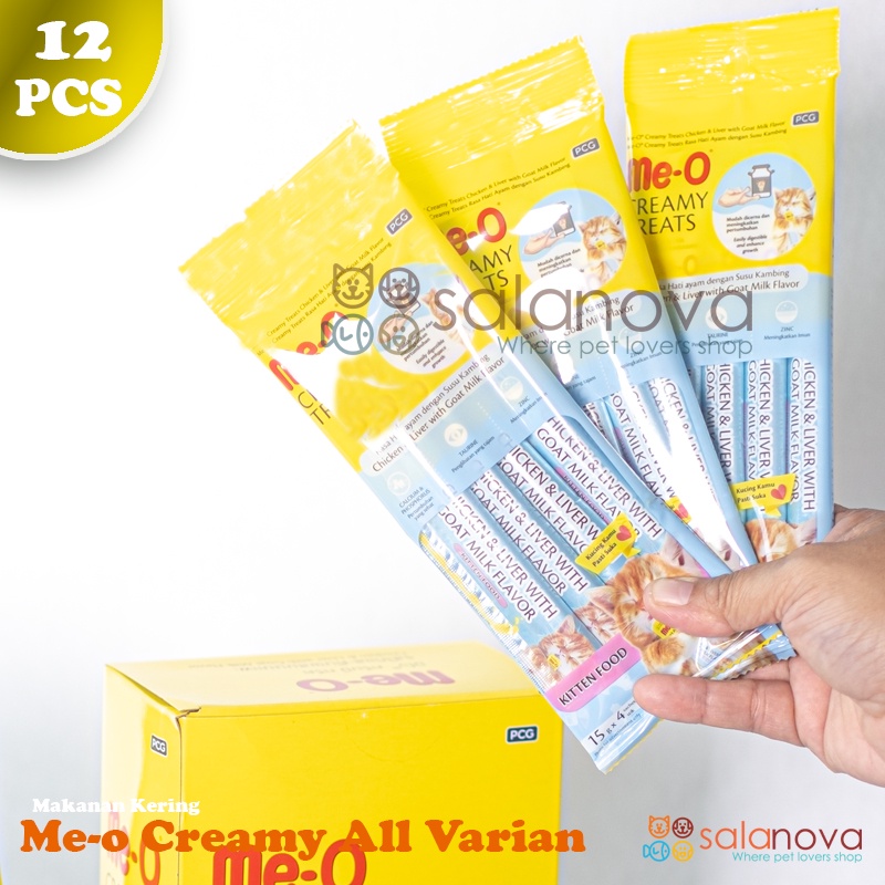 Meo Creamy Treats 60gr Snack Kucing Me-O