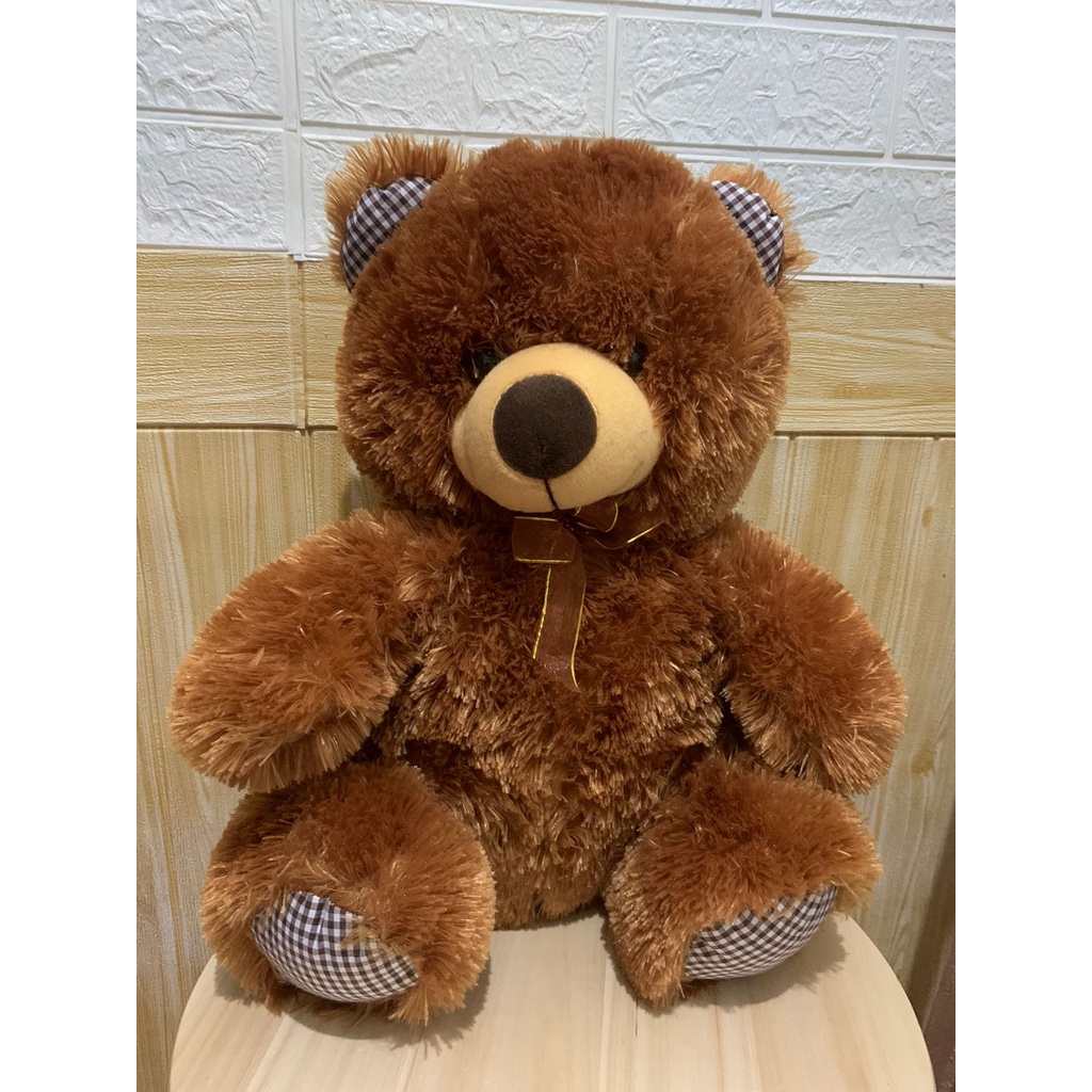 BONEKA TEDDY BEAR JARI POLOSAN 45CM |  BERUANG BESAR | BONEKA TEDDY BEAR 45 CM | TEDDY BEAR MURAH 45 CM