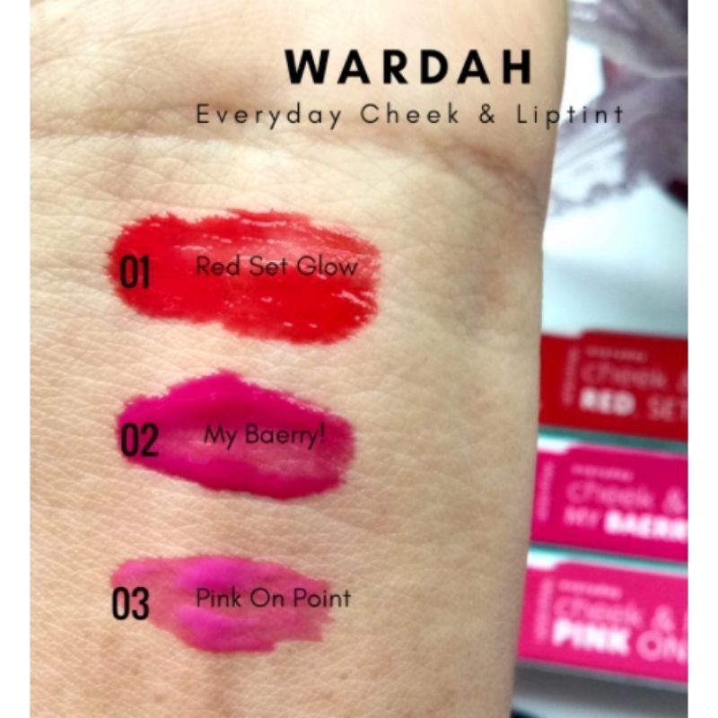 ⭐️ Beauty Expert ⭐️ Wardah Everyday Cheek dan Lip Tint - Lip Tint