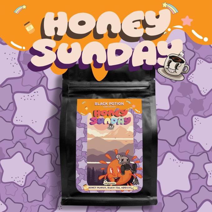 

Honey Sunday Coffee (200 gram) roasted beans specialty coffee