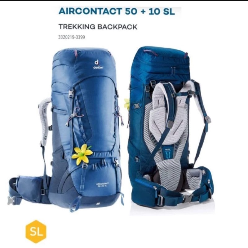 Carrier Deuter Aircontact 50+10 SLMidnight Blue
