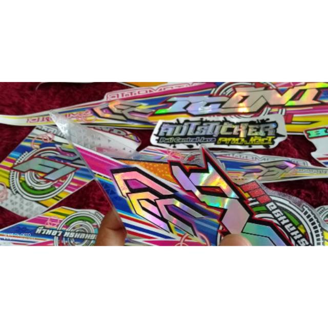 Striping UV transparan beat fi 2013 -2014 + hologram