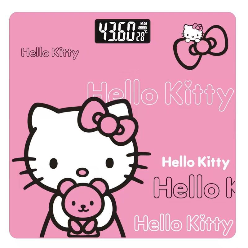 Timbangan Badan Kaca Digital Scale kartun New Jumbo 180Kg 26 x 26