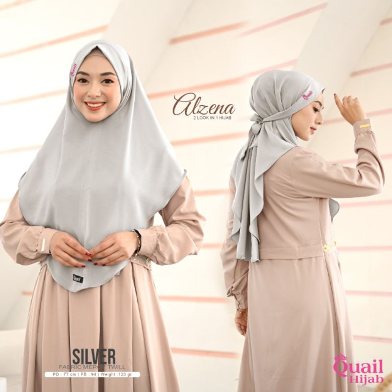 Quail Hijab ALZENA Hijab Instan