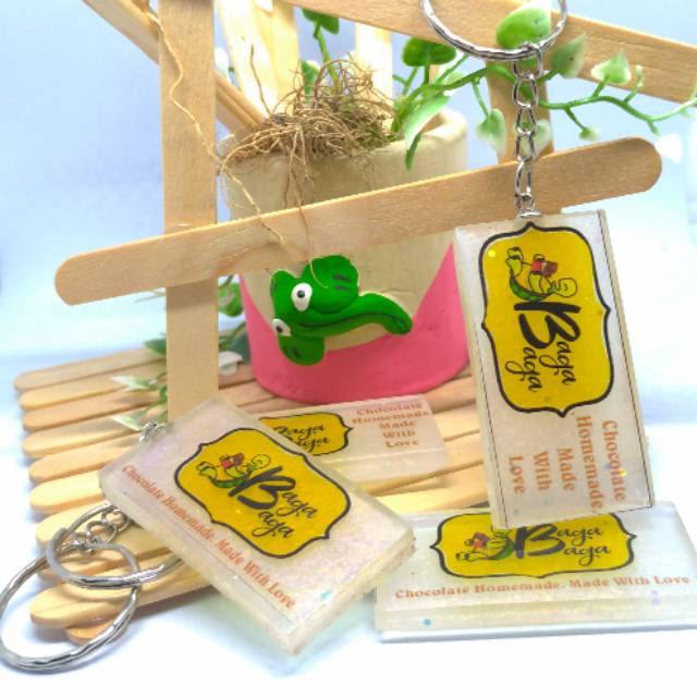 Gantungan Kunci Resin / Ganci Resin Custom