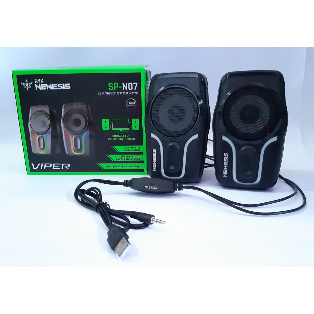 Speaker gaming NYK SPN07 / NYK Viper SP-N07 / NYK Viper SPN07 RGB